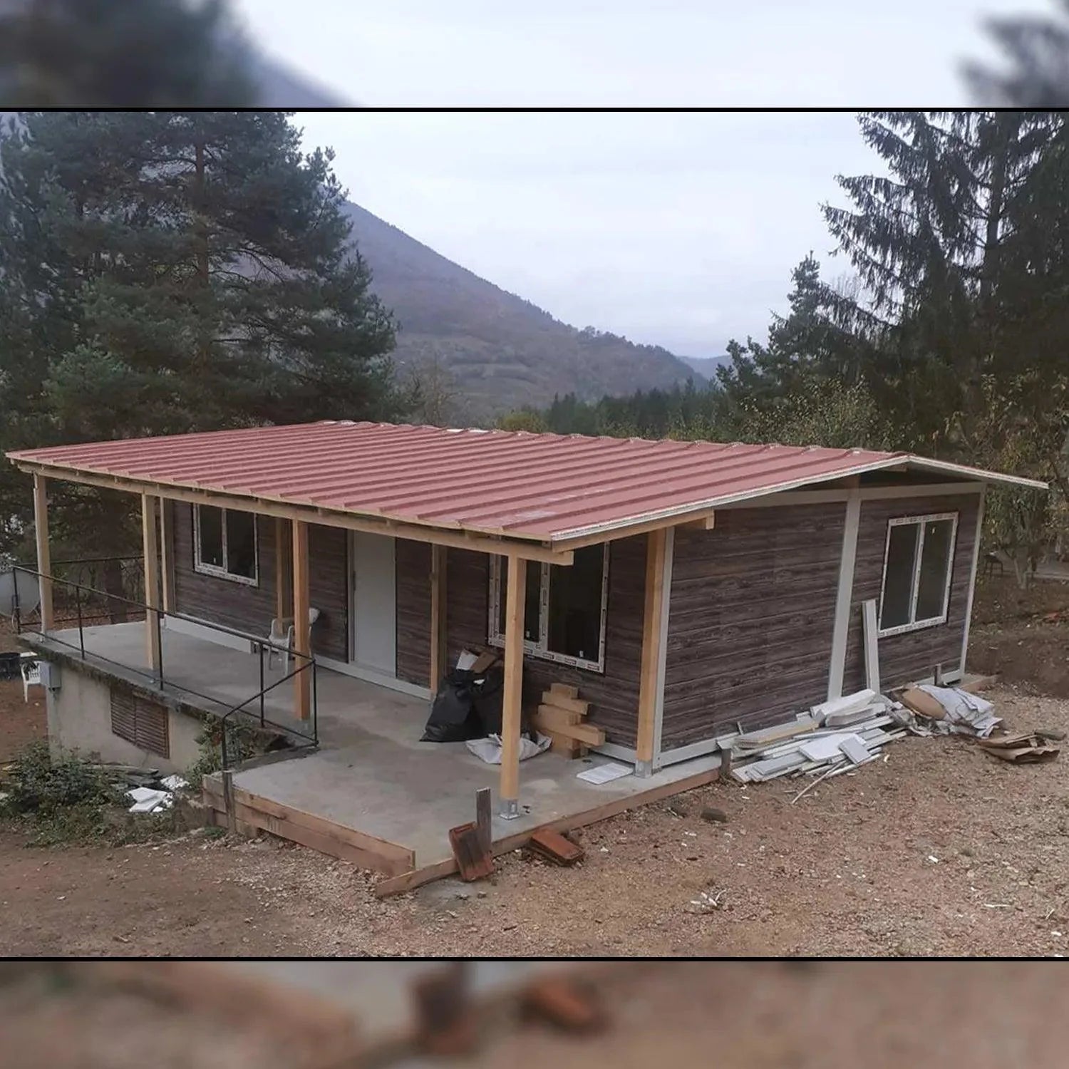 контейнер облицован с la-005